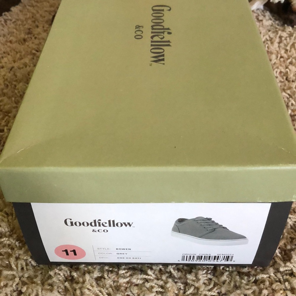 Bowen grey goodfellow&Co shoes